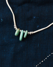 Larry Smith Teardrop Turquoise Necklace Green
