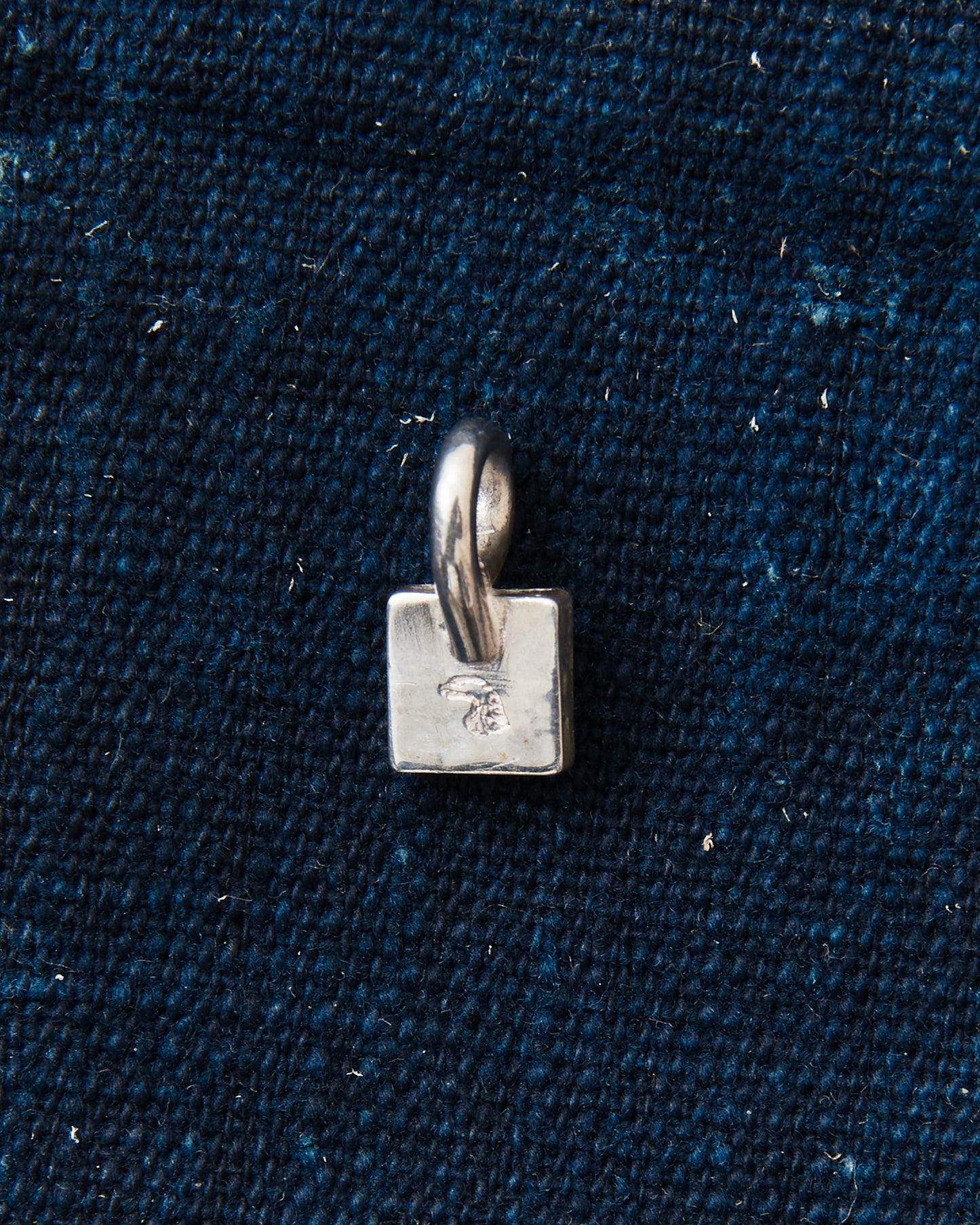 Larry Smith Square Pyramid Turquoise Pendant NL-0191