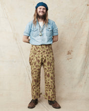 Buzz Rickson's BR42585 Trousers Herringbone Twill Frog Skin Camo