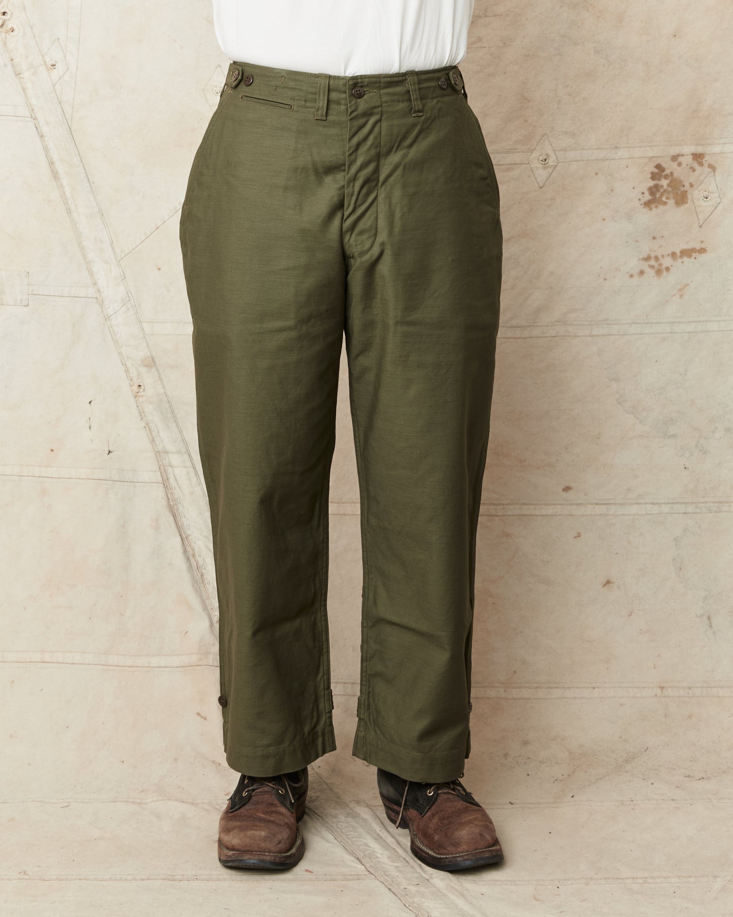 Buzz Rickson's BR42587 M-1943 Model Field Trousers Olive