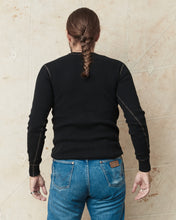 Buzz Rickson's BR63755 Long Sleeve Thermal Shirt Black