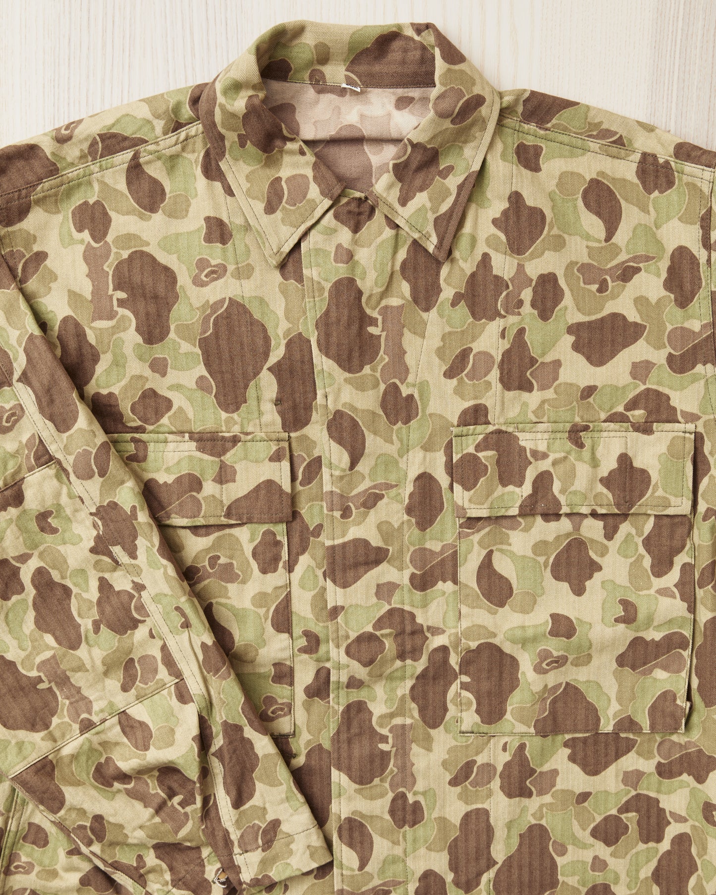 Buzz Rickson's BR15753 Herringbone Twill Frog Skin Camo Jacket
