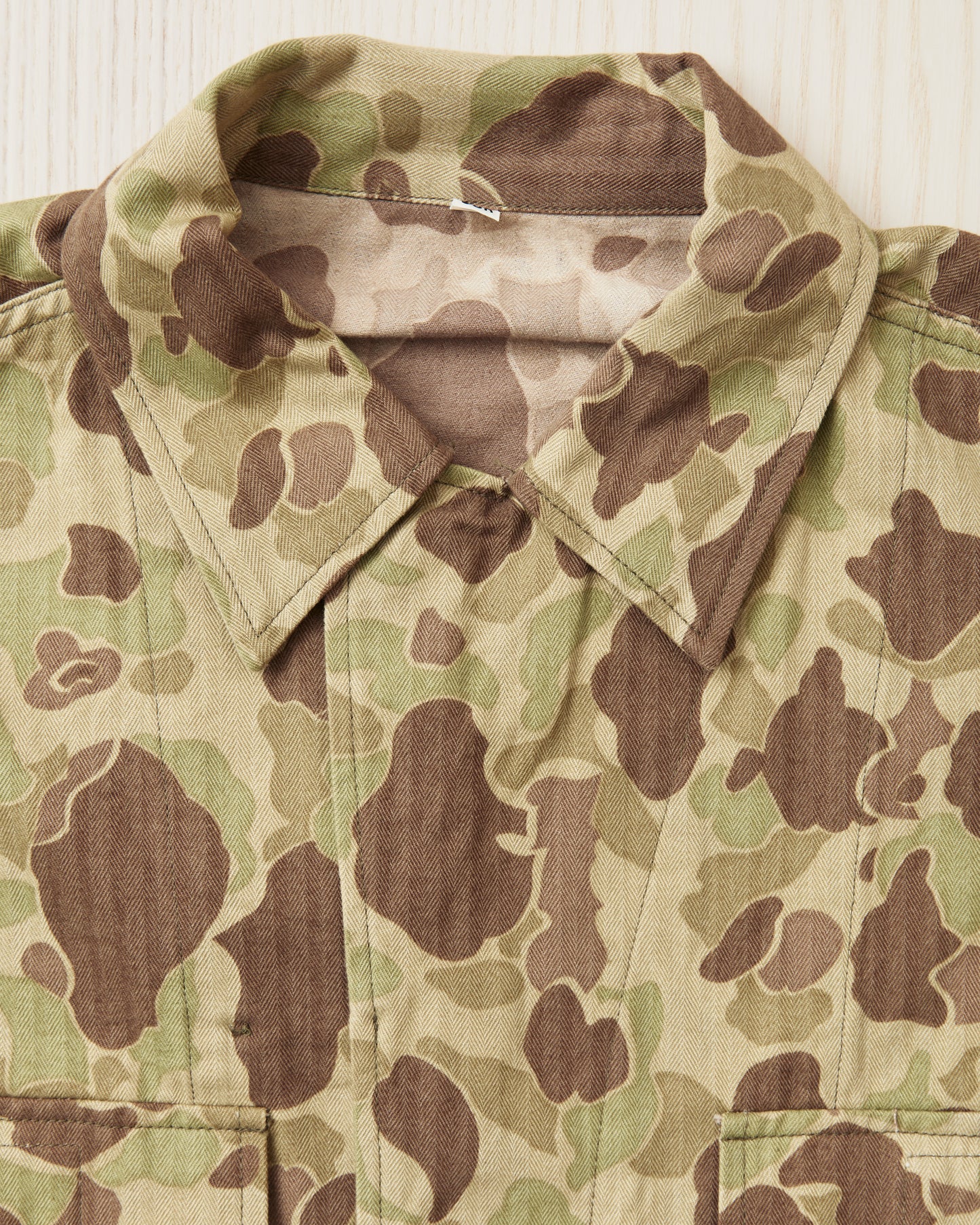 Buzz Rickson's BR15753 Herringbone Twill Frog Skin Camo Jacket