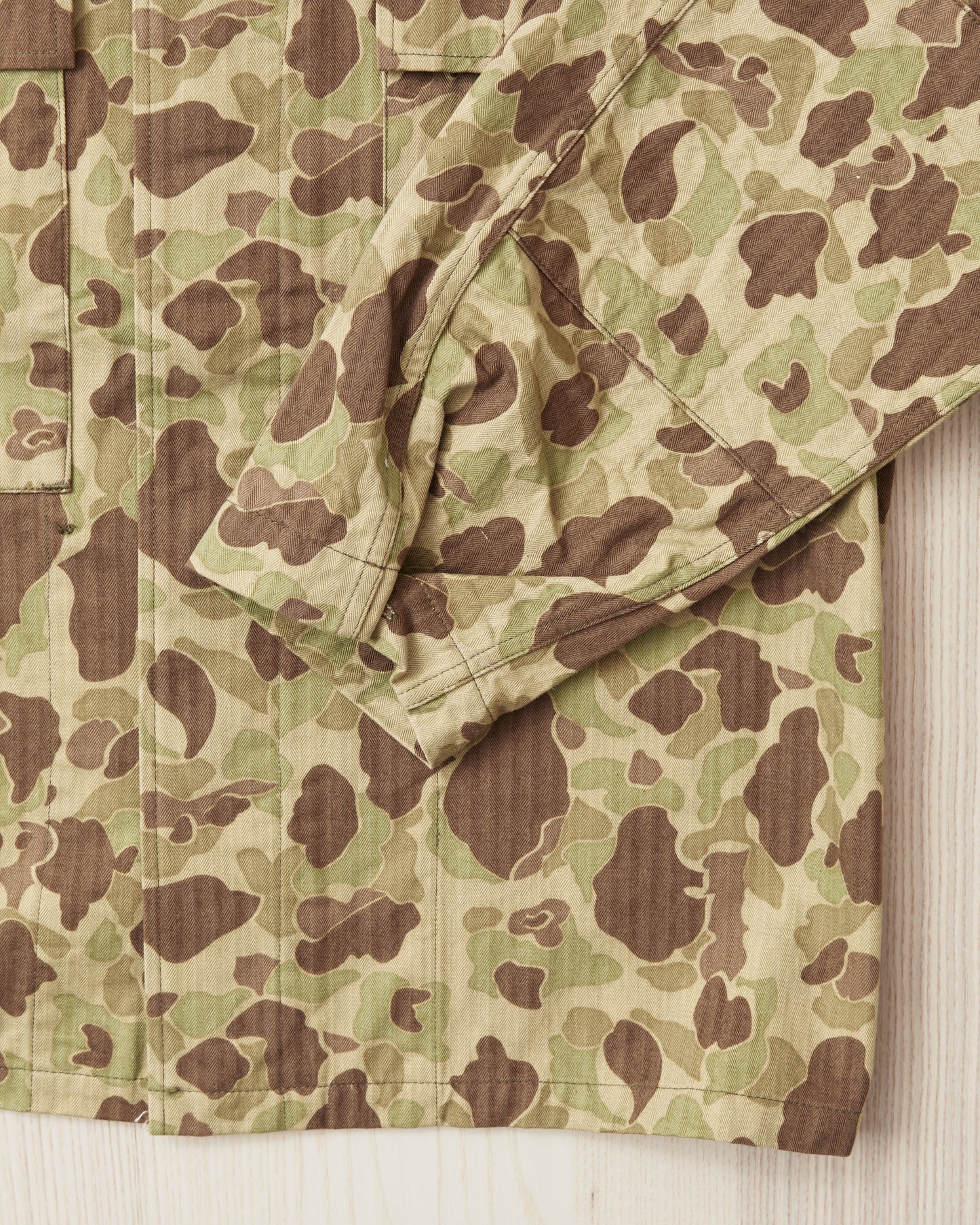 Buzz Rickson's BR15753 Herringbone Twill Frog Skin Camo Jacket