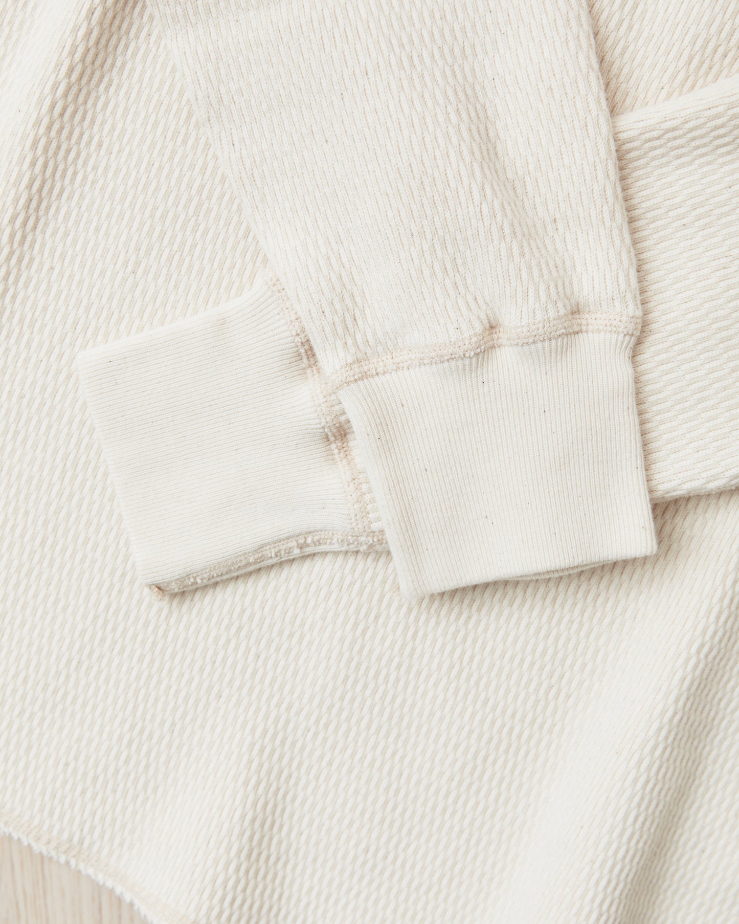 Buzz Rickson's BR63755 Long Sleeve Thermal Shirt White