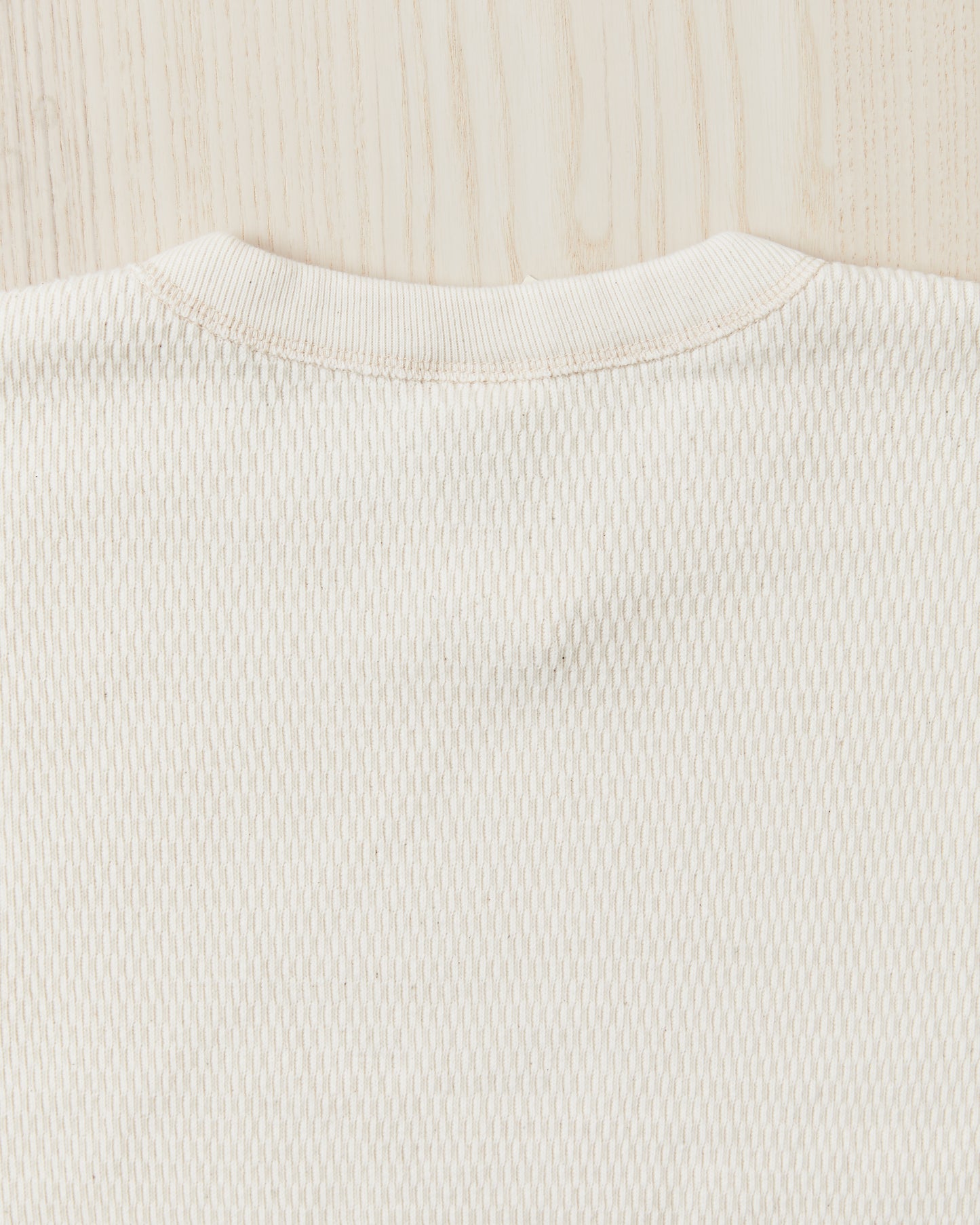 Buzz Rickson's BR63755 Long Sleeve Thermal Shirt White