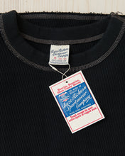 Buzz Rickson's BR63755 Long Sleeve Thermal Shirt Black