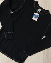 Buzz Rickson's BR63755 Long Sleeve Thermal Shirt Black