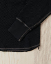 Buzz Rickson's BR63755 Long Sleeve Thermal Shirt Black