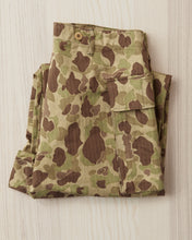 Buzz Rickson's BR42585 Trousers Herringbone Twill Frog Skin Camo