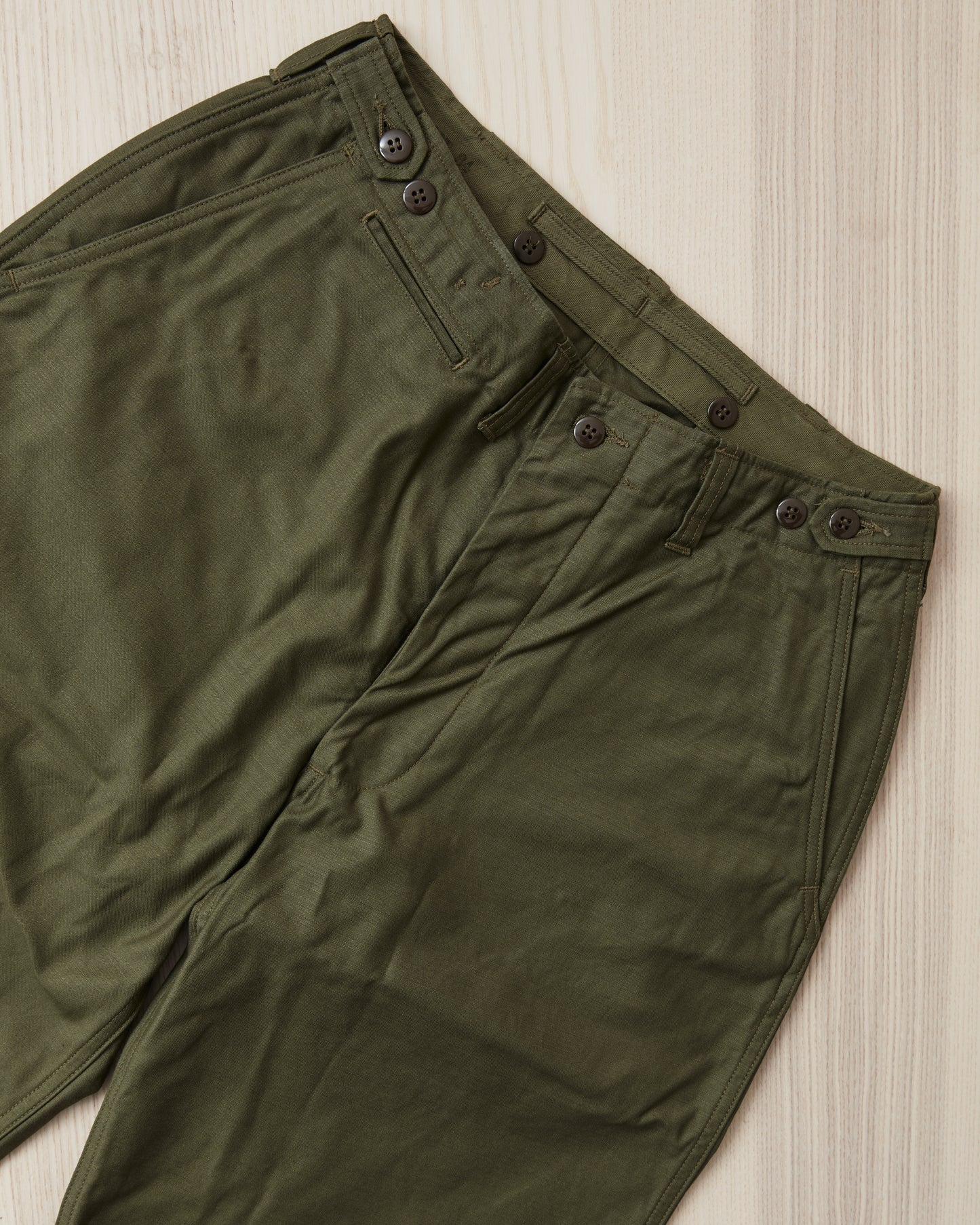 Buzz Rickson's BR42587 M-1943 Model Field Trousers Olive
