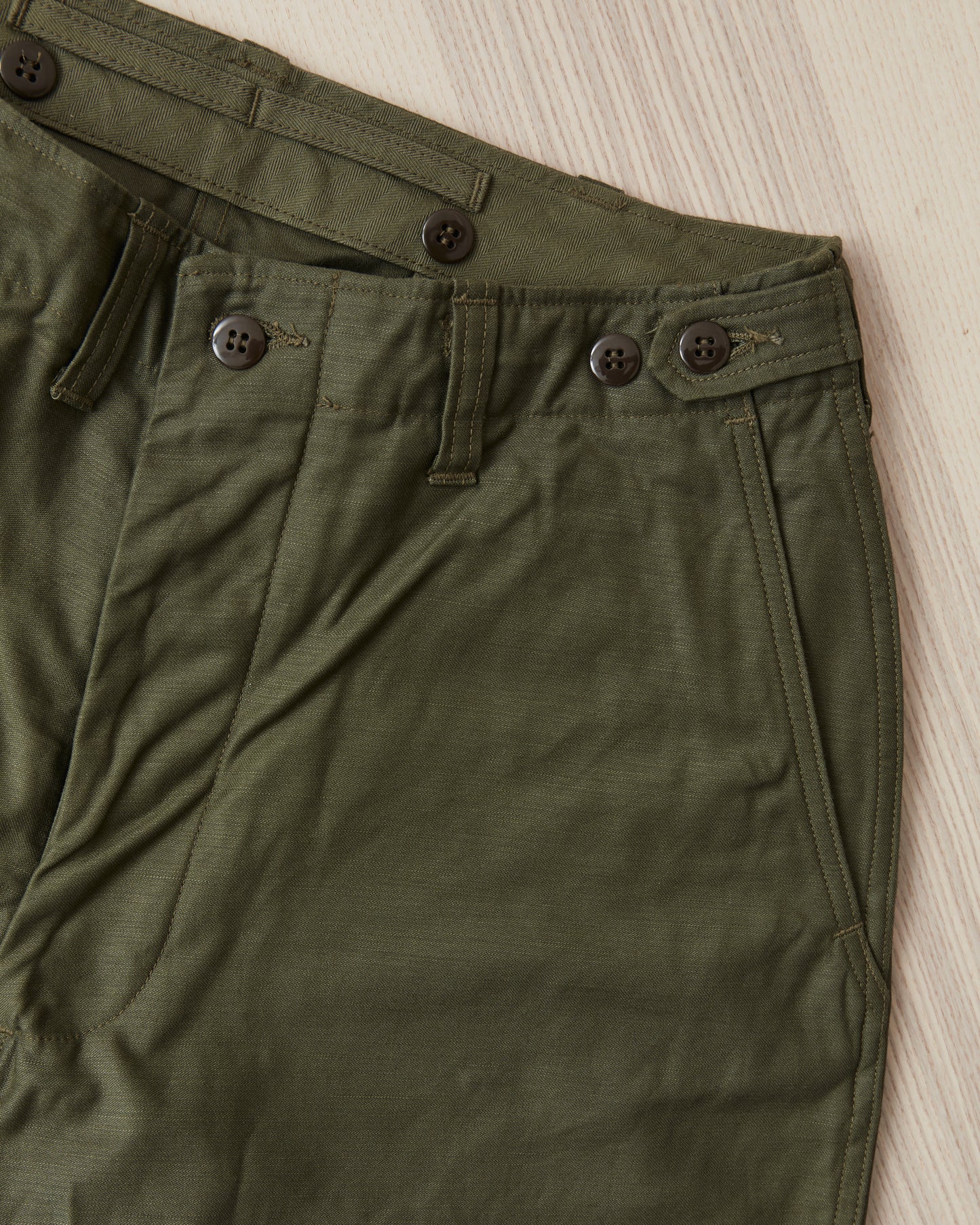 Buzz Rickson's BR42587 M-1943 Model Field Trousers Olive