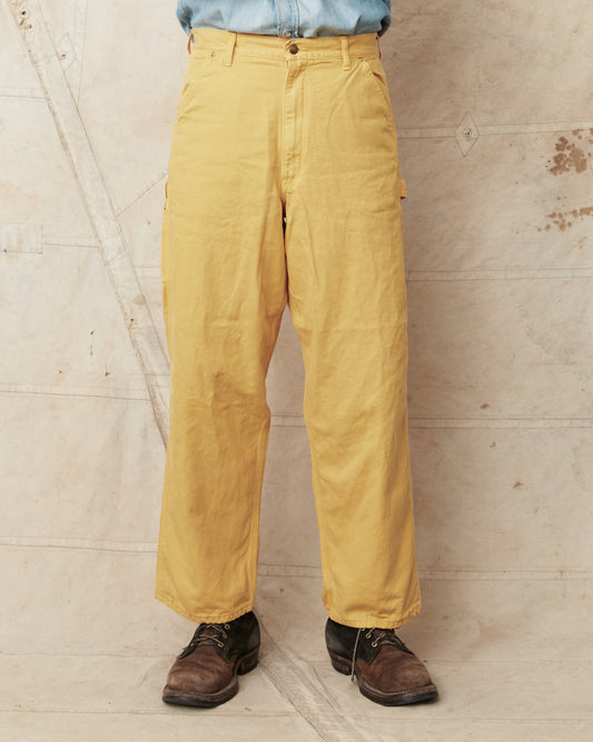OrSlow 5328 Dad's Fit Painter Pants Yellow
