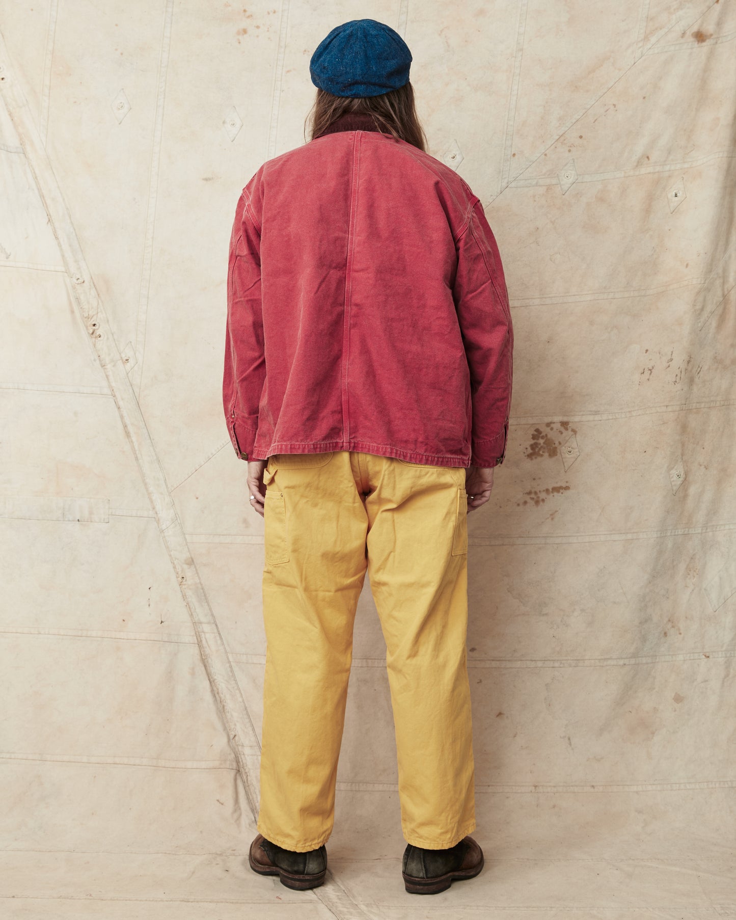 OrSlow 6034 Relaxed Fit Cover All Jacket Red