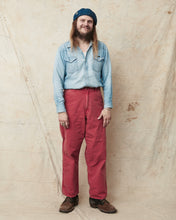 OrSlow 5328 Dad's Fit Painter Pants Red