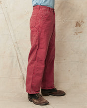 OrSlow 5328 Dad's Fit Painter Pants Red