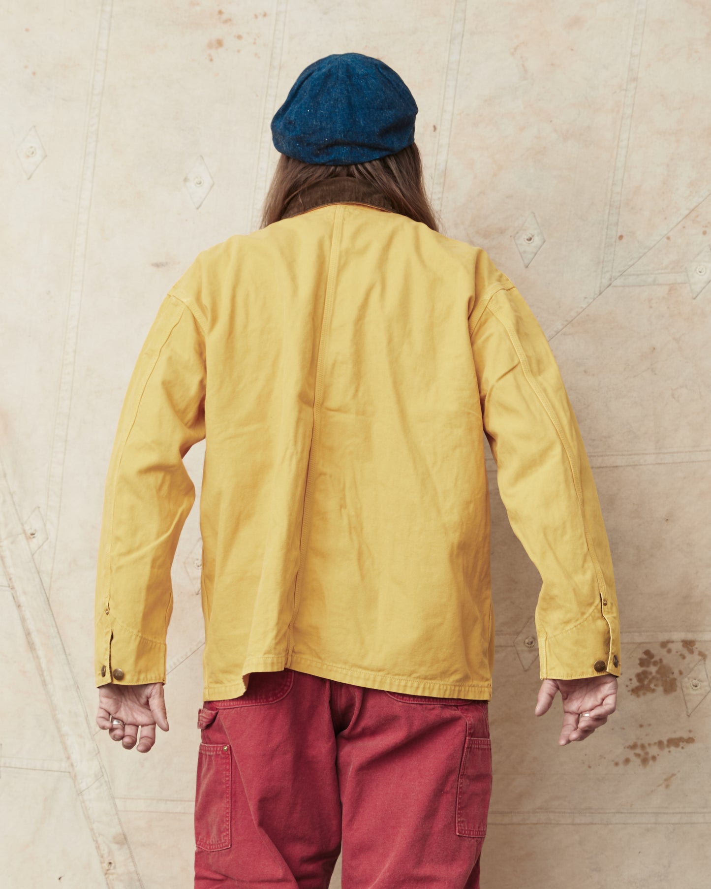 OrSlow 6034 Relaxed Fit Cover All Jacket Yellow