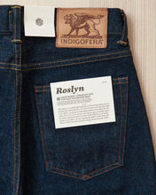 Indigofera Roslyn Women's Jeans Vintage 70's Selvage Denim Rinsed
