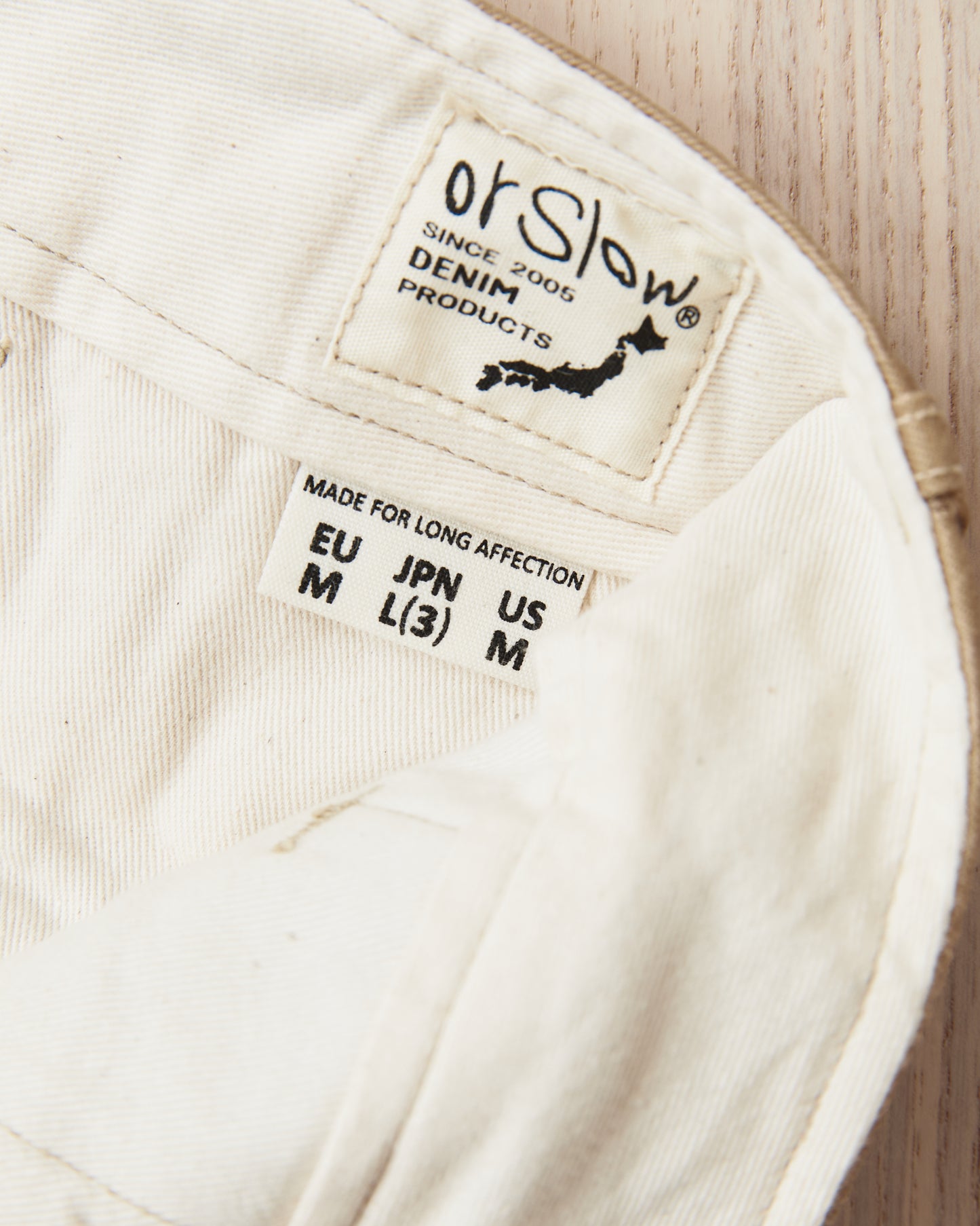 OrSlow V5361-41 Vintage Fit Army Trousers Dark Khaki