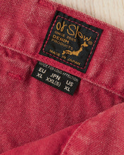 OrSlow 5328 Dad's Fit Painter Pants Red