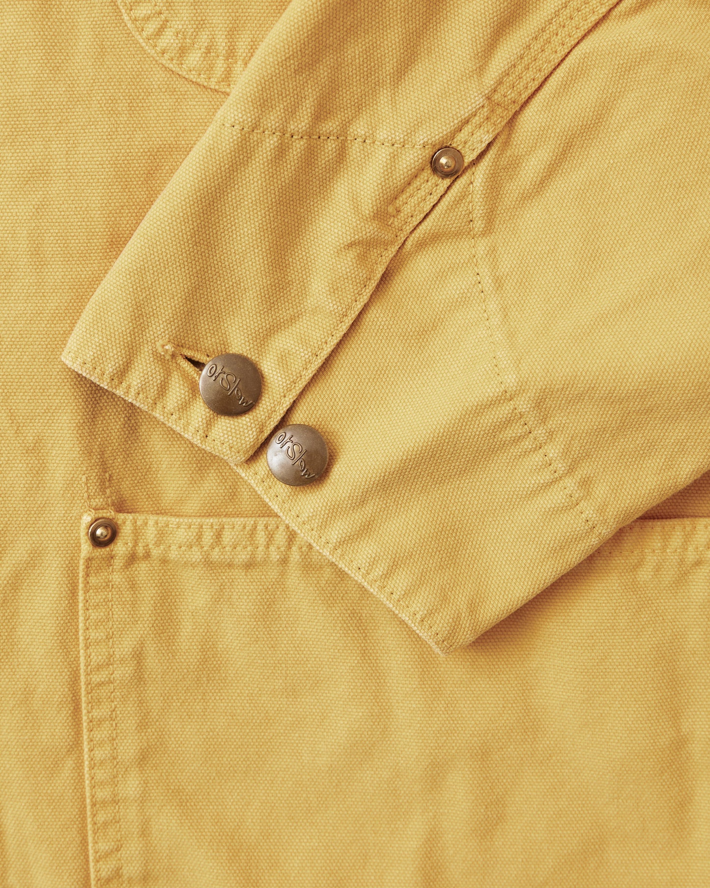 OrSlow 6034 Relaxed Fit Cover All Jacket Yellow