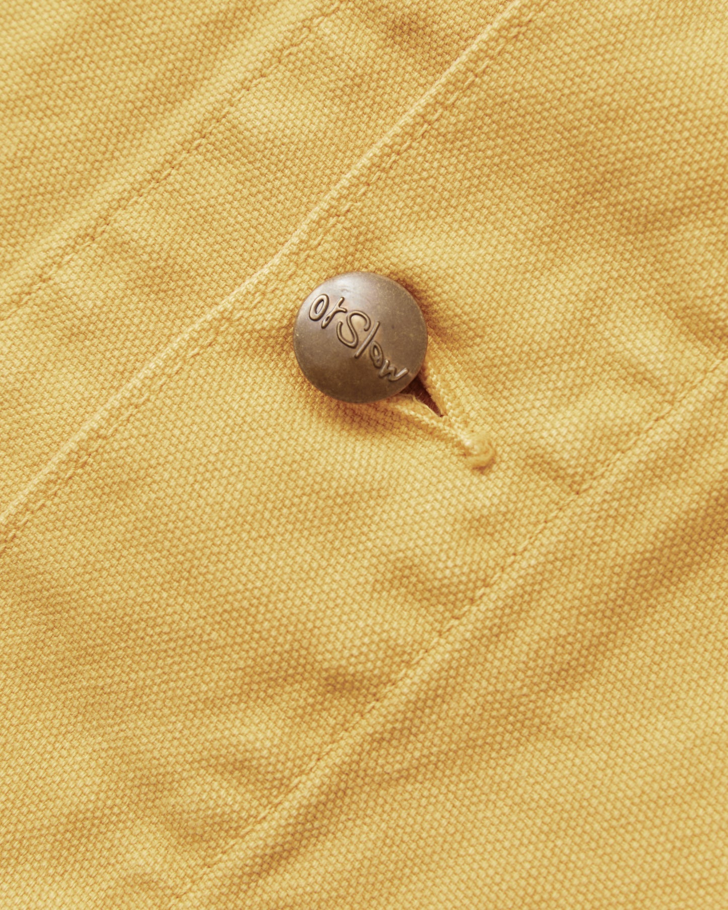 OrSlow 6034 Relaxed Fit Cover All Jacket Yellow