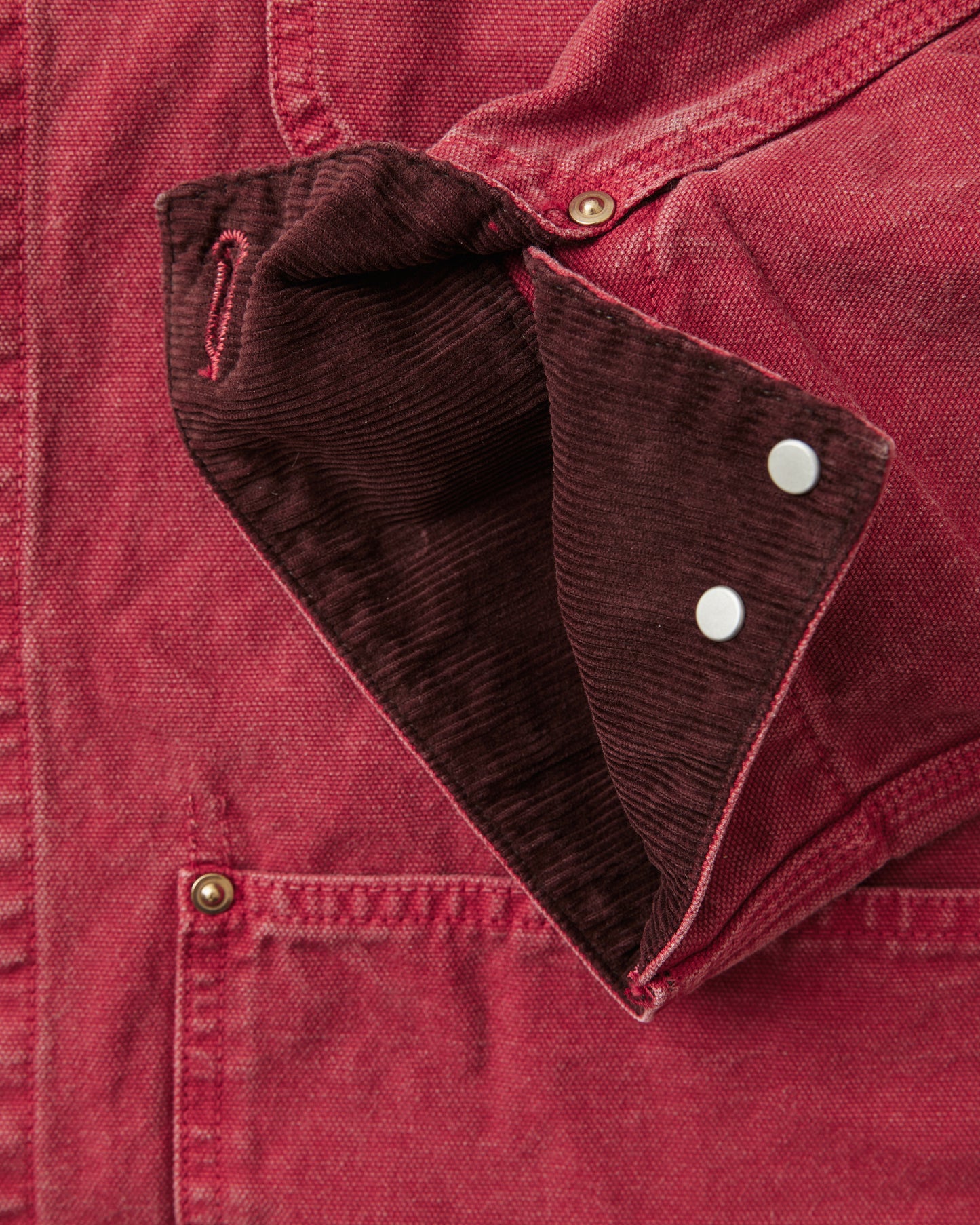 OrSlow 6034 Relaxed Fit Cover All Jacket Red