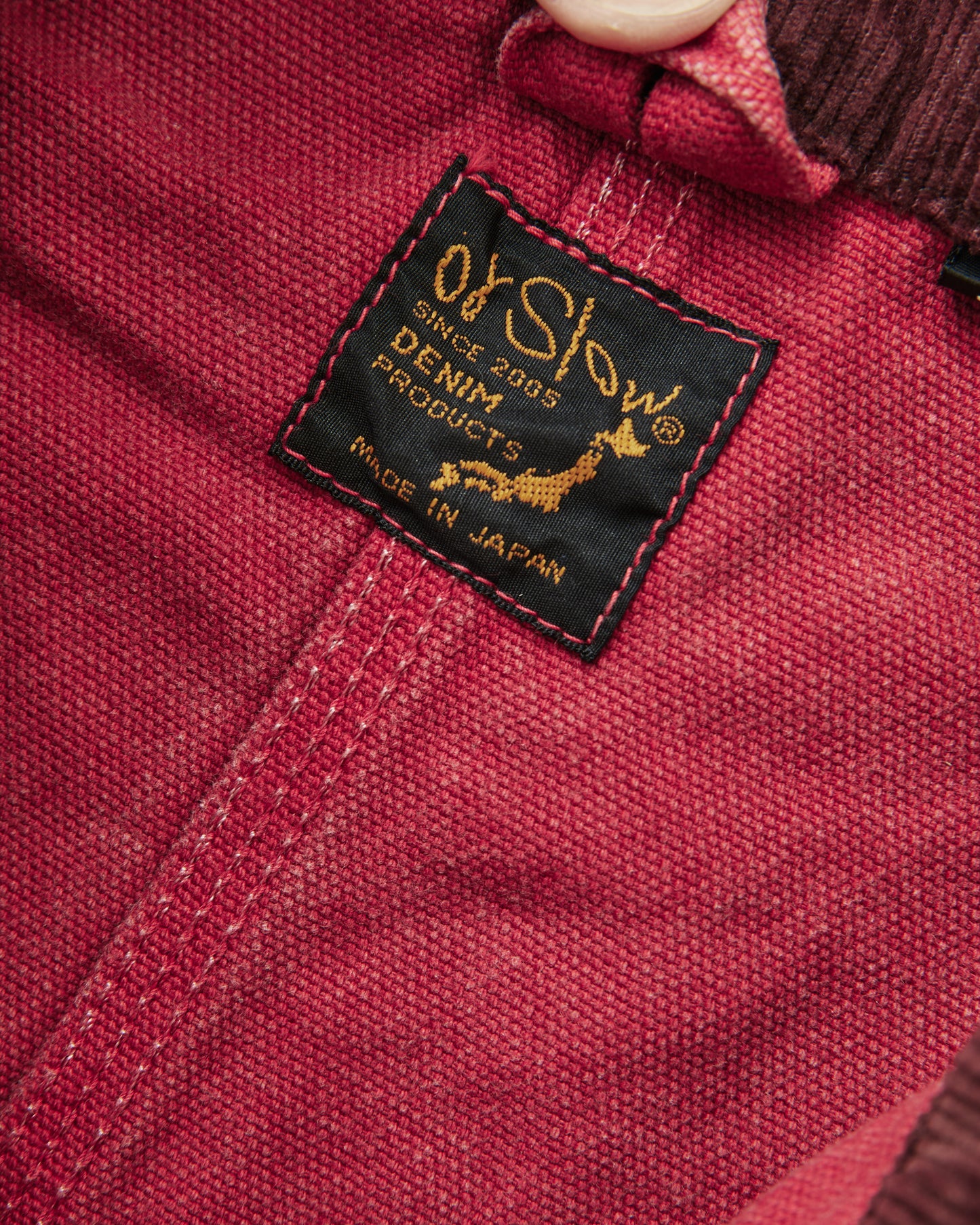 OrSlow 6034 Relaxed Fit Cover All Jacket Red