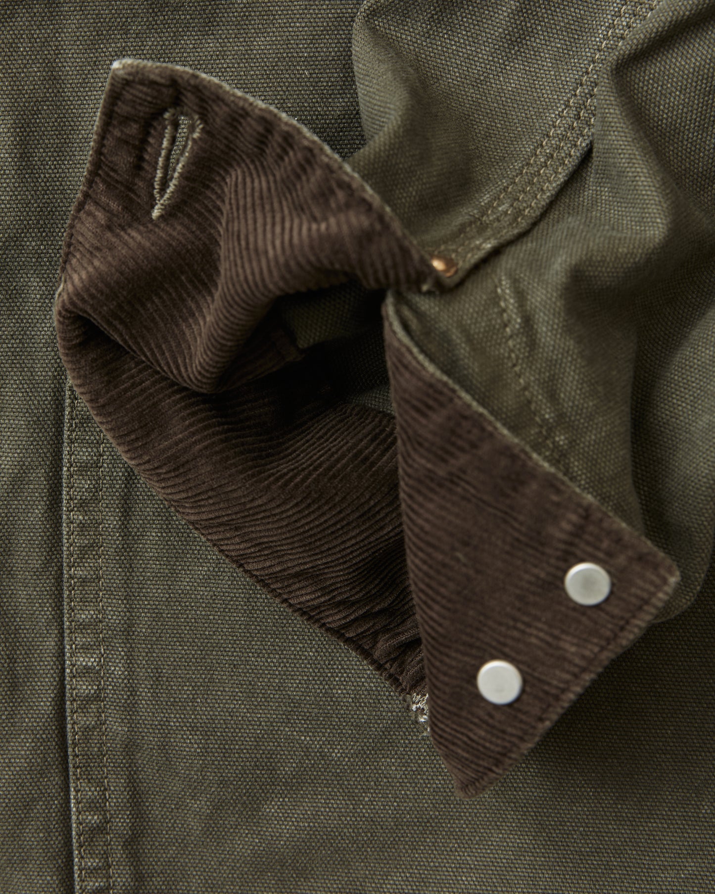 OrSlow 6034 Relaxed Fit Cover All Jacket Army Green