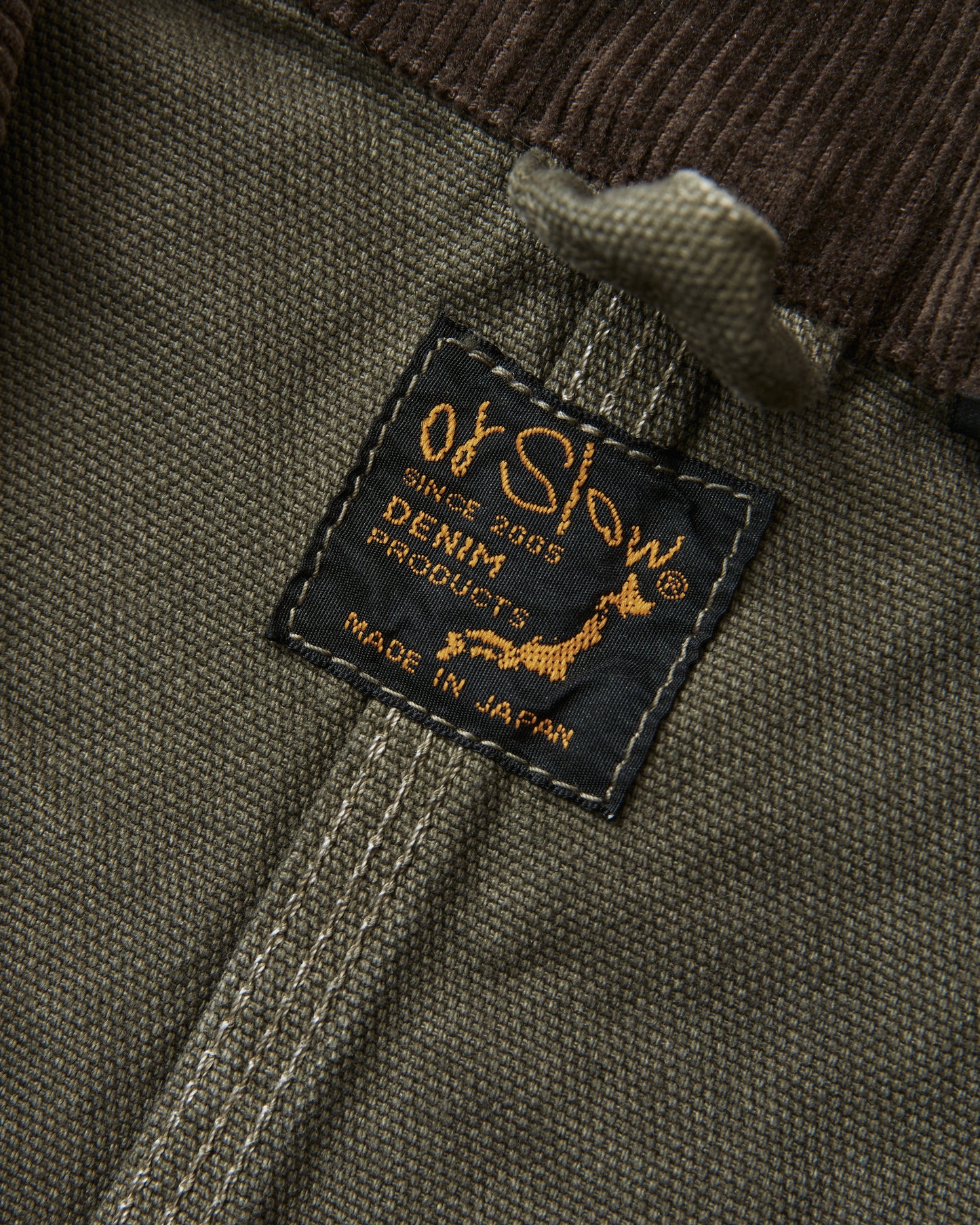 OrSlow 6034 Relaxed Fit Cover All Jacket Army Green