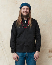 Buzz Rickson's Black HBT Twill Work Shirt BR29390