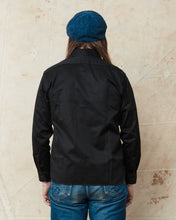 Buzz Rickson's Black HBT Twill Work Shirt BR29390