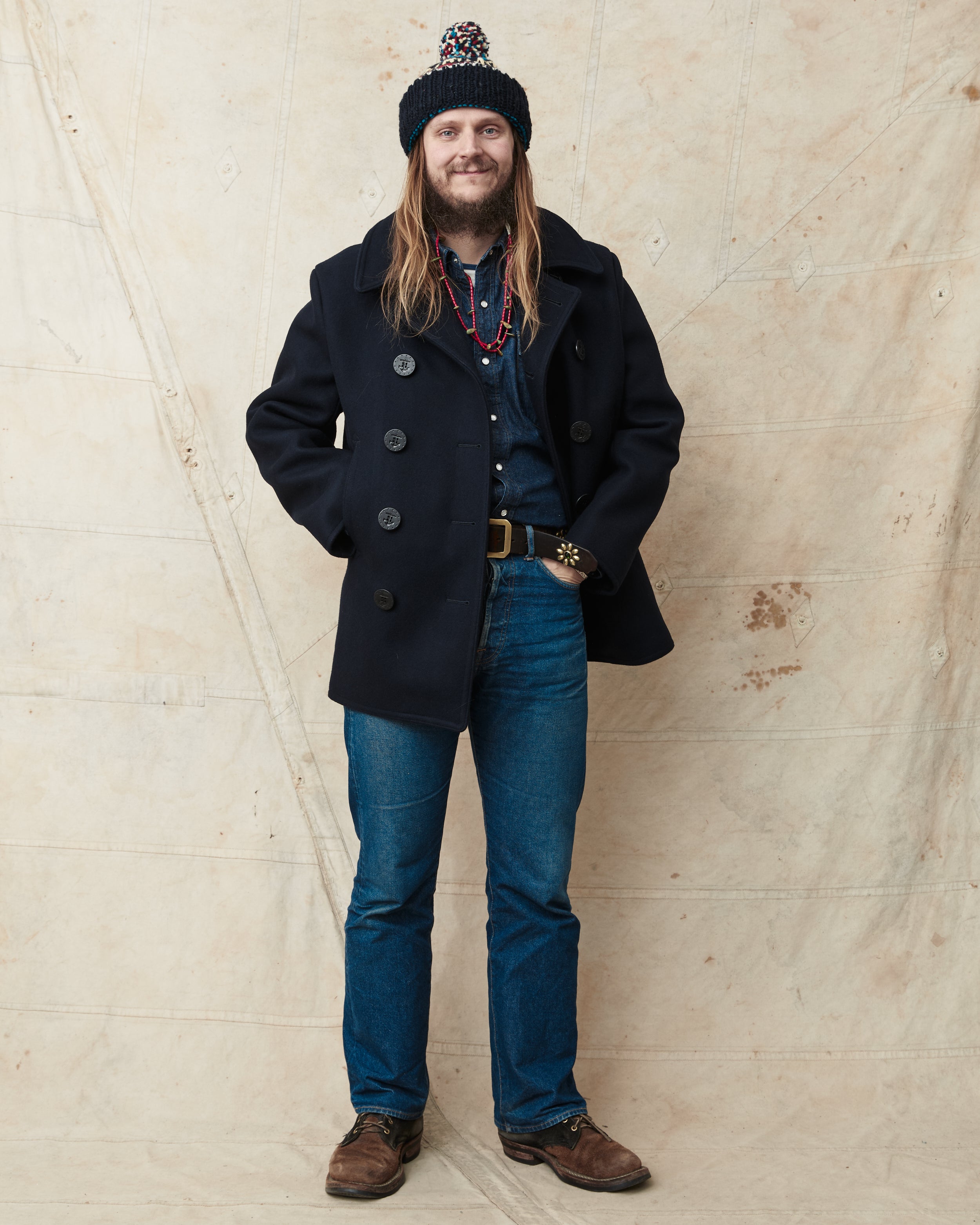 Buzz Rickson's Pea-Coat “Naval Clothing Factory” BR11554 – Second