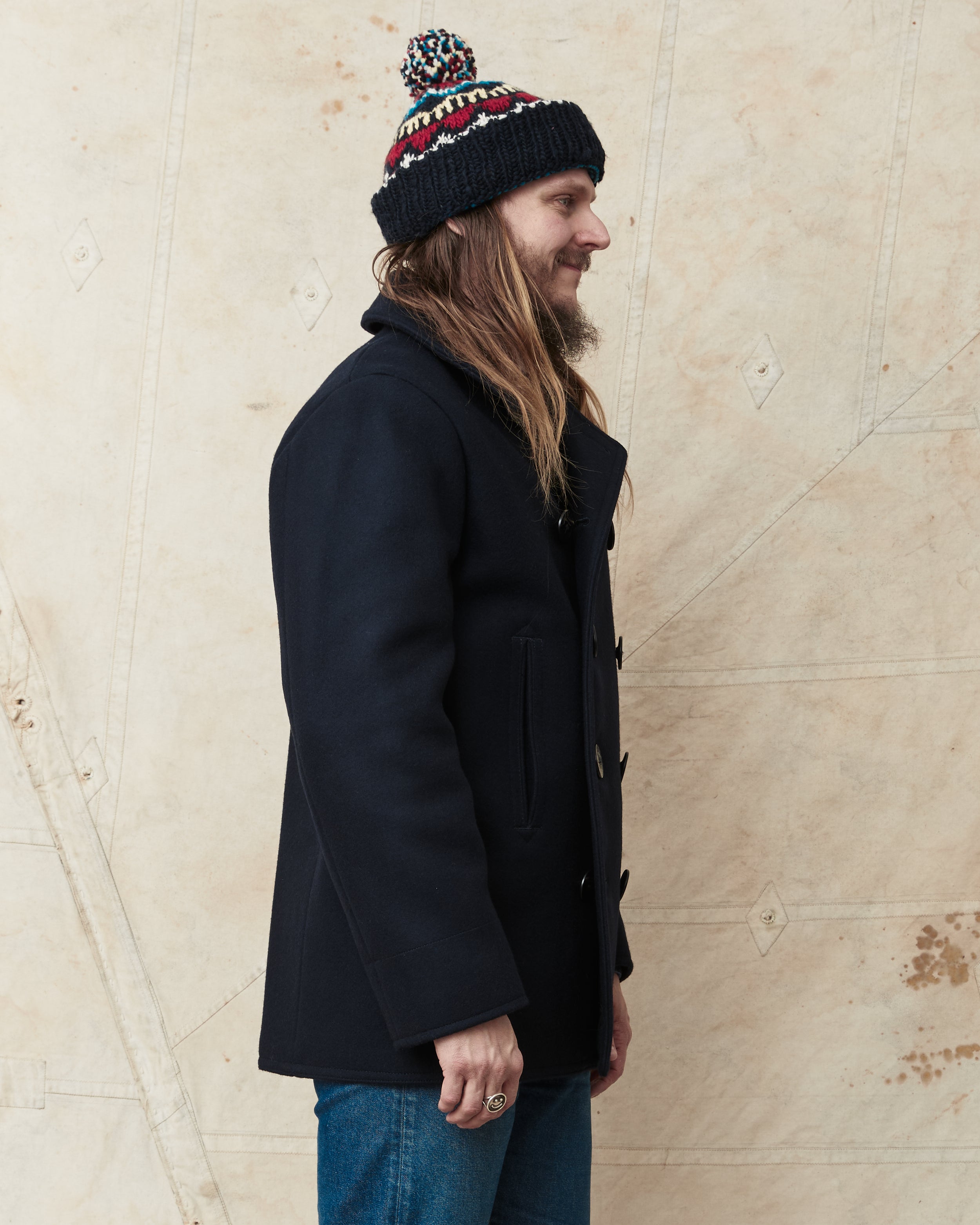 ジャケット・アウター BUZZ RICKSON'S Lot No. BR11554 PEA-COAT Buzz Rickson's US Navy Pea Coat 1910s Melton Wool | Made in Japan