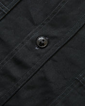 Buzz Rickson's Black HBT Twill Work Shirt BR29390