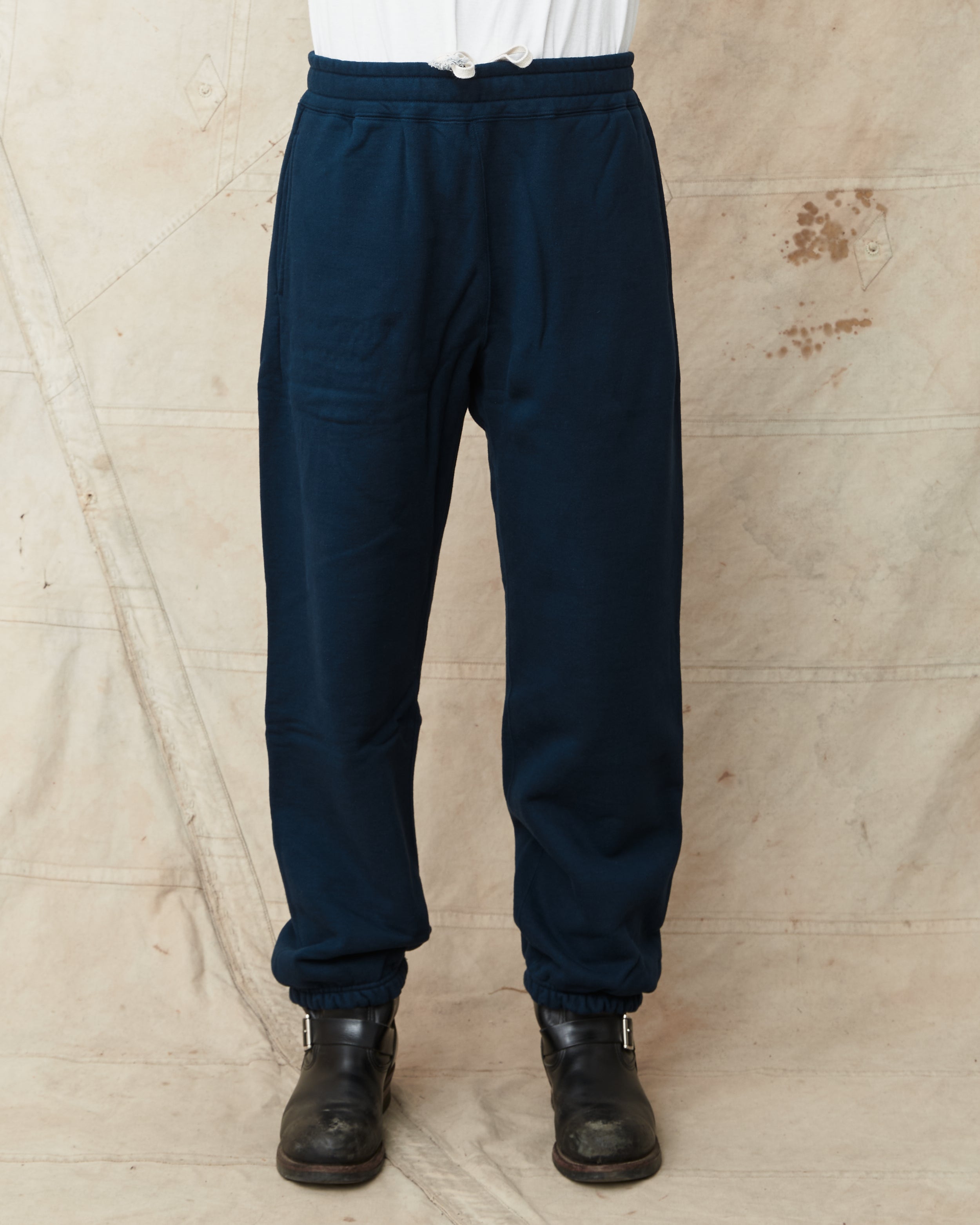 Whitesville Heavy Sweat Pants Navy WV49036 – Second Sunrise