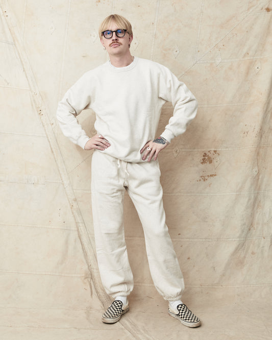 Whitesville Heavy Sweat Pants Oatmeal WV49036