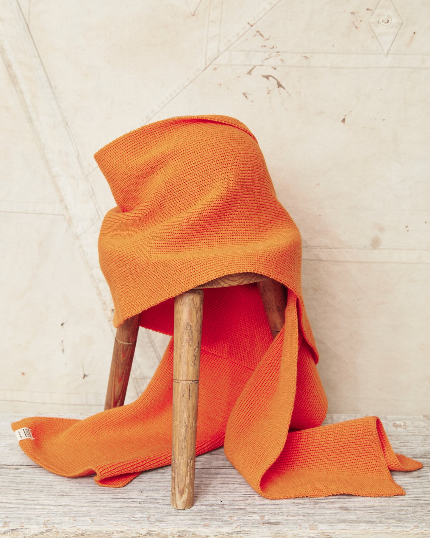 Heimat Wool Schal Rescue Orange