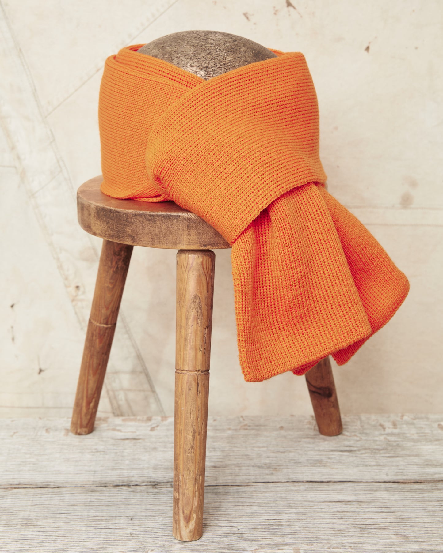 Heimat Wool Schal Rescue Orange
