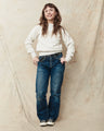 Buzz Rickson's Loopwheel Sweatshirt 4-Needle Oatmeal BR65622
