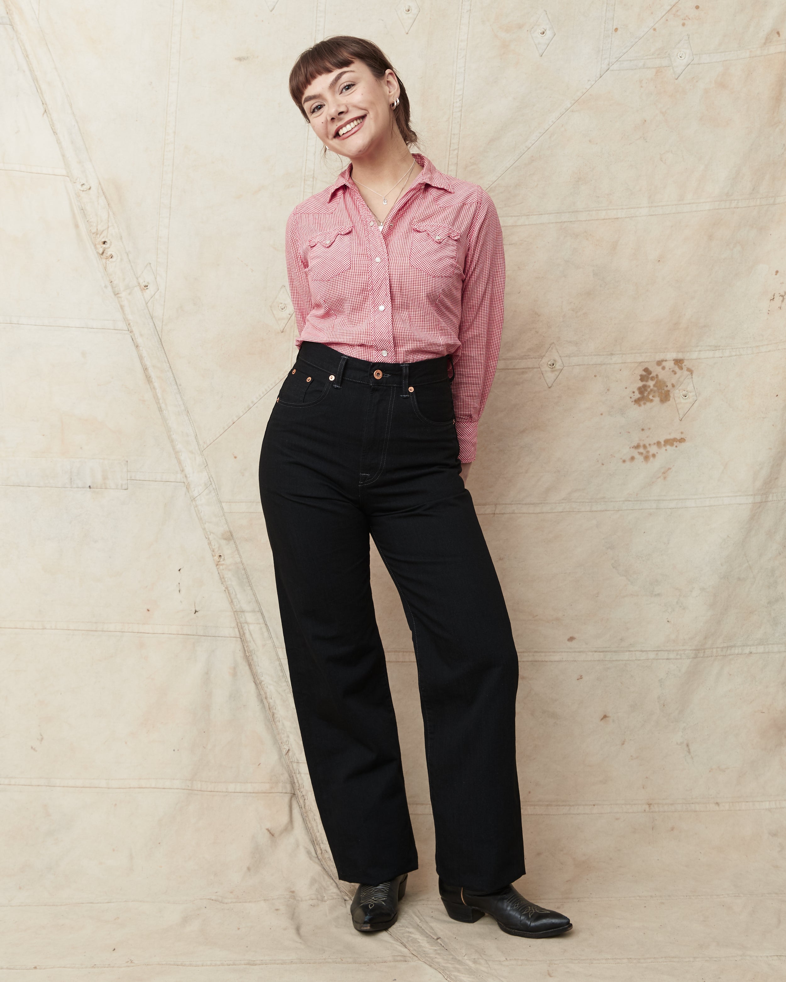 Indigofera Roslyn Women's Jeans Sootblack 2by1 Denim – Second Sunrise