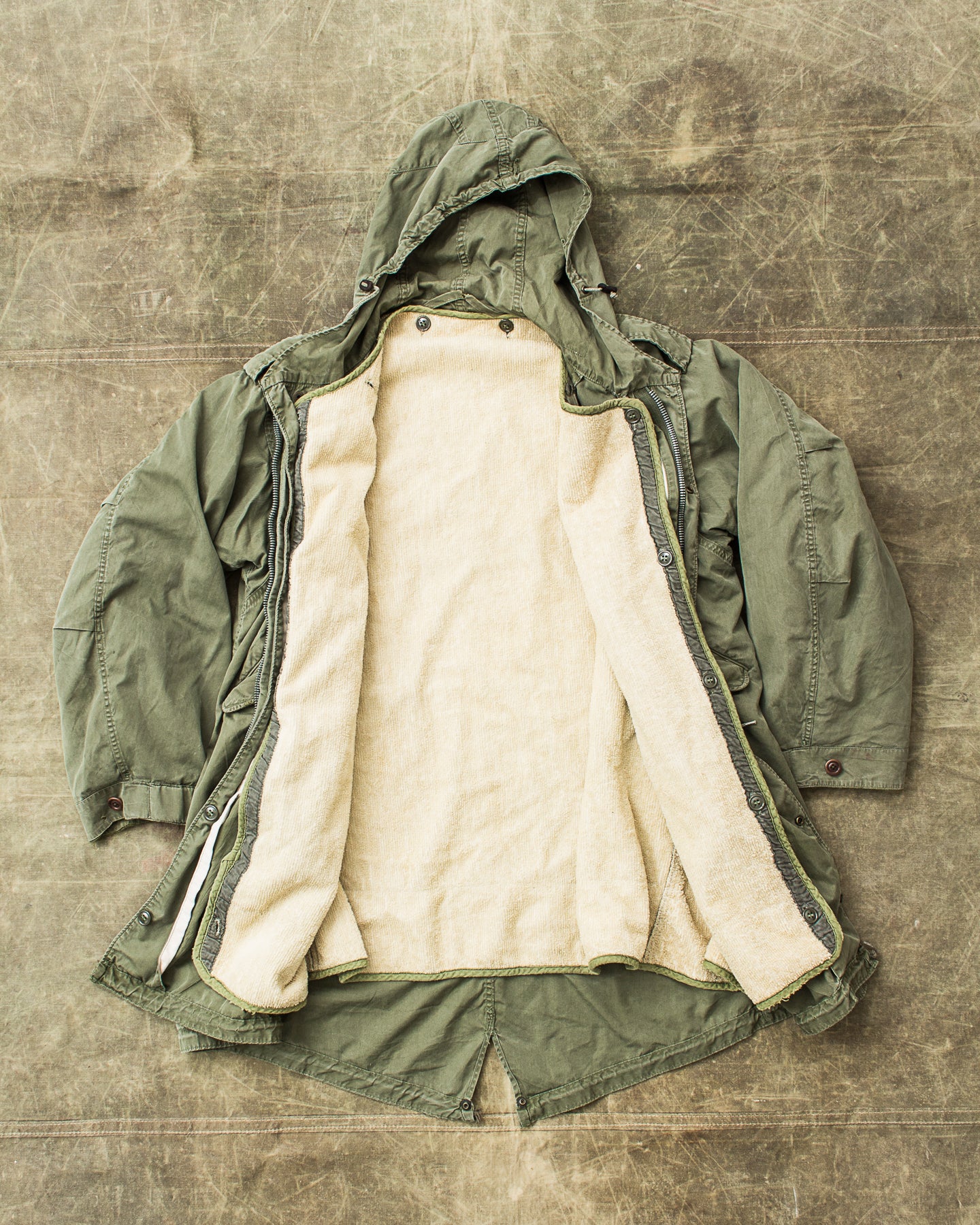 Vintage Original M-51 Fish Tail Parka With Liner – Second Sunrise