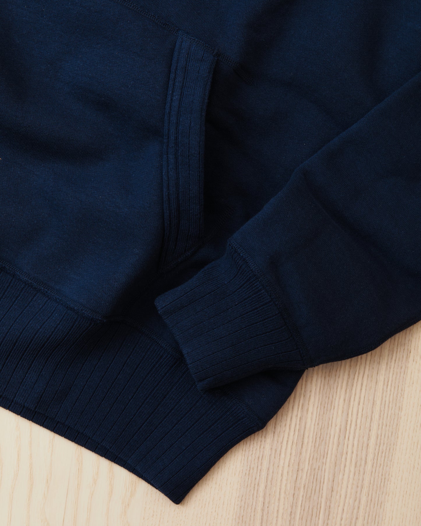 Whitesville Heavyweight Loop-Wheeled Hoodie Navy WV67729