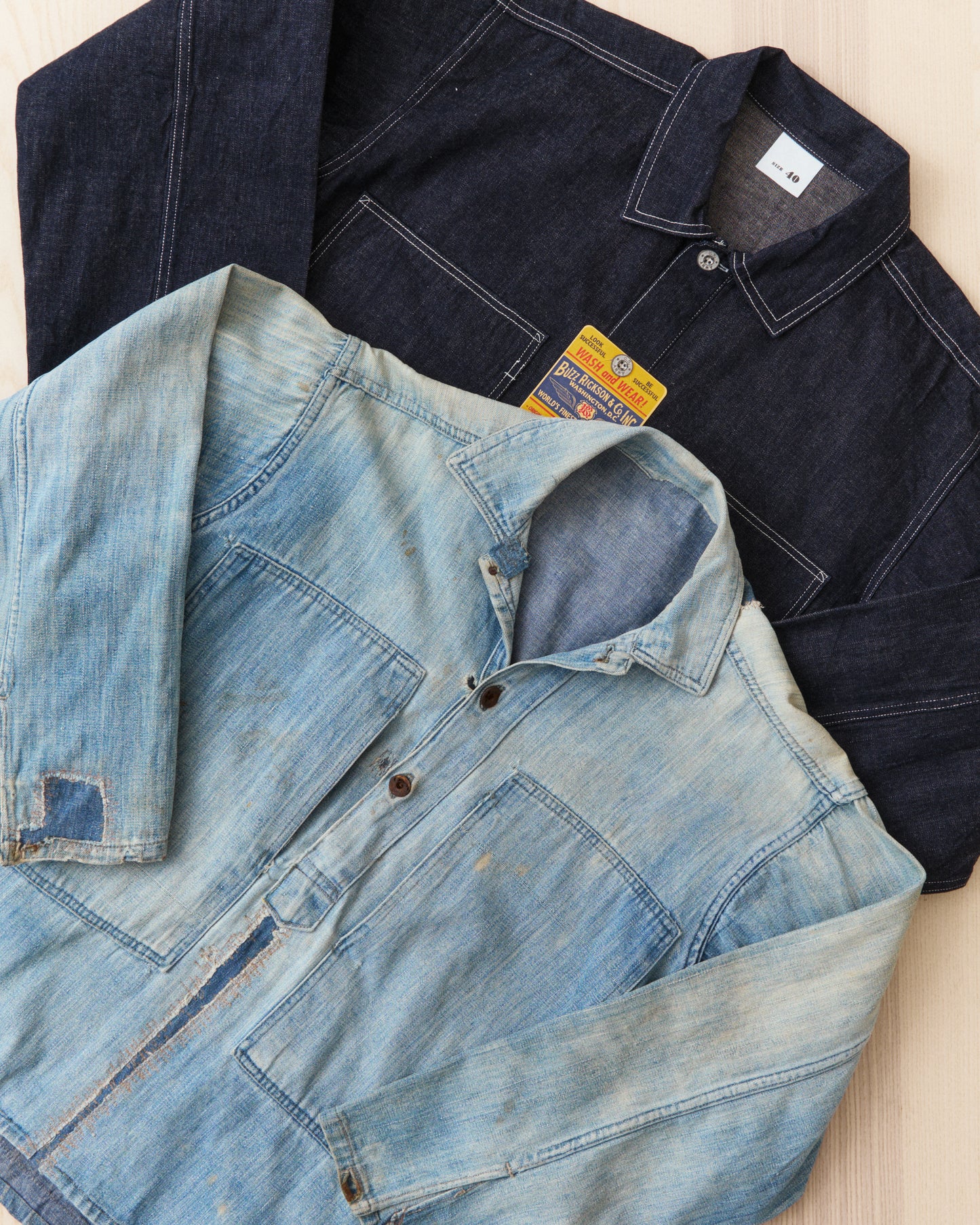 Buzz Rickson's U.S Army Denim Pullover Jacket BR15301