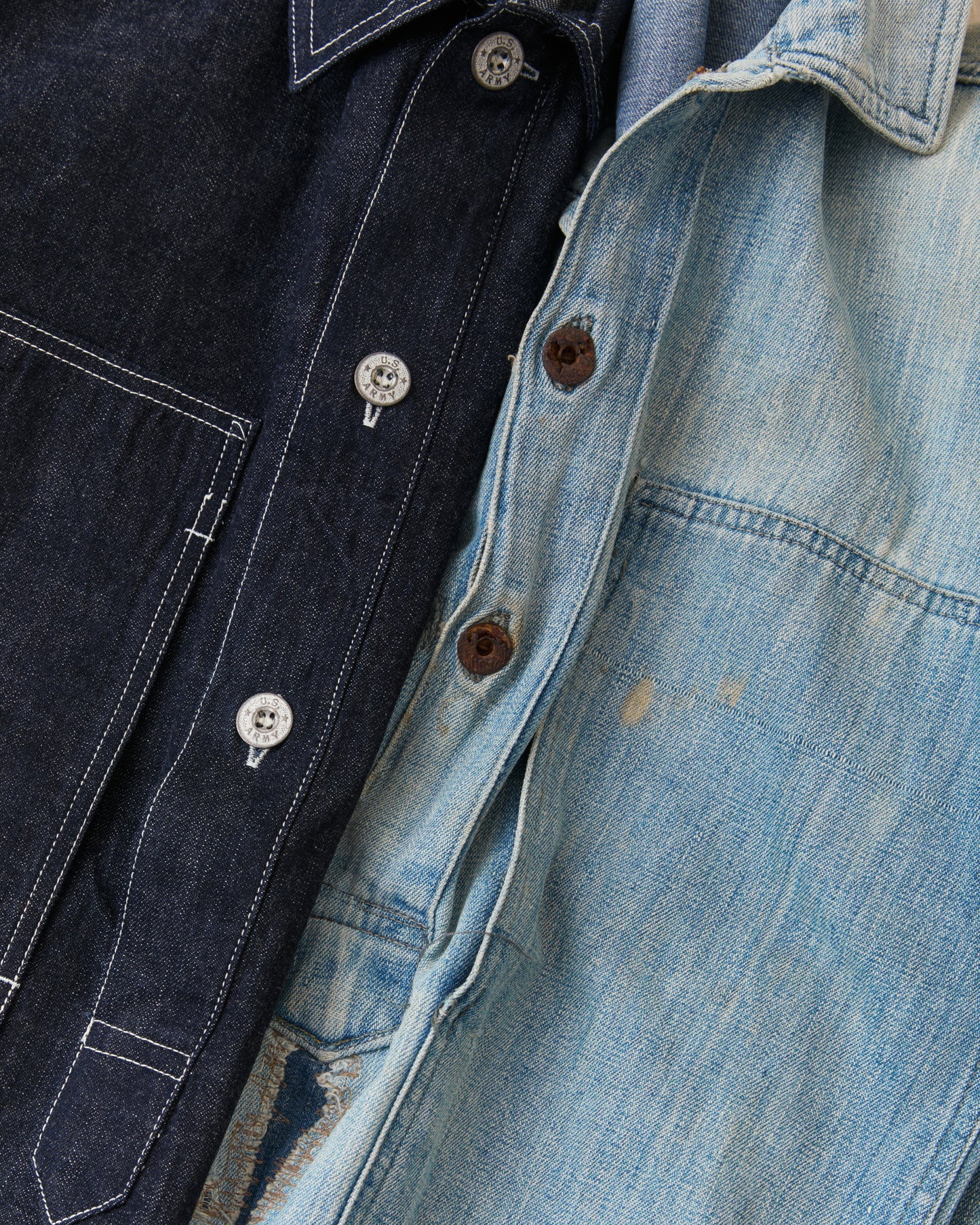 Buzz Rickson's U.S Army Denim Pullover Jacket BR15301