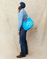 TCB Jeans News Paper Bag N-Times Blue