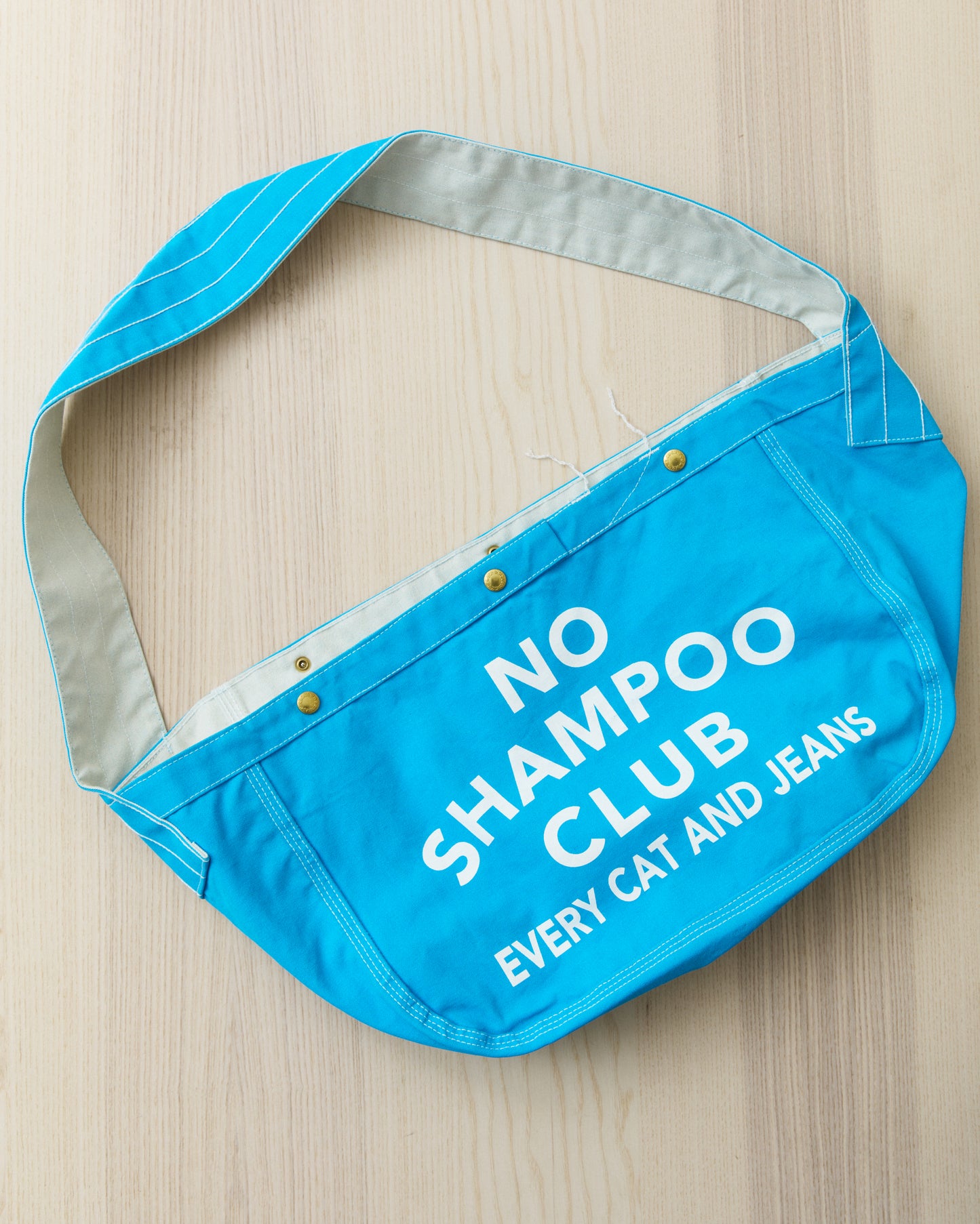 TCB Jeans News Paper Bag N-Times Blue