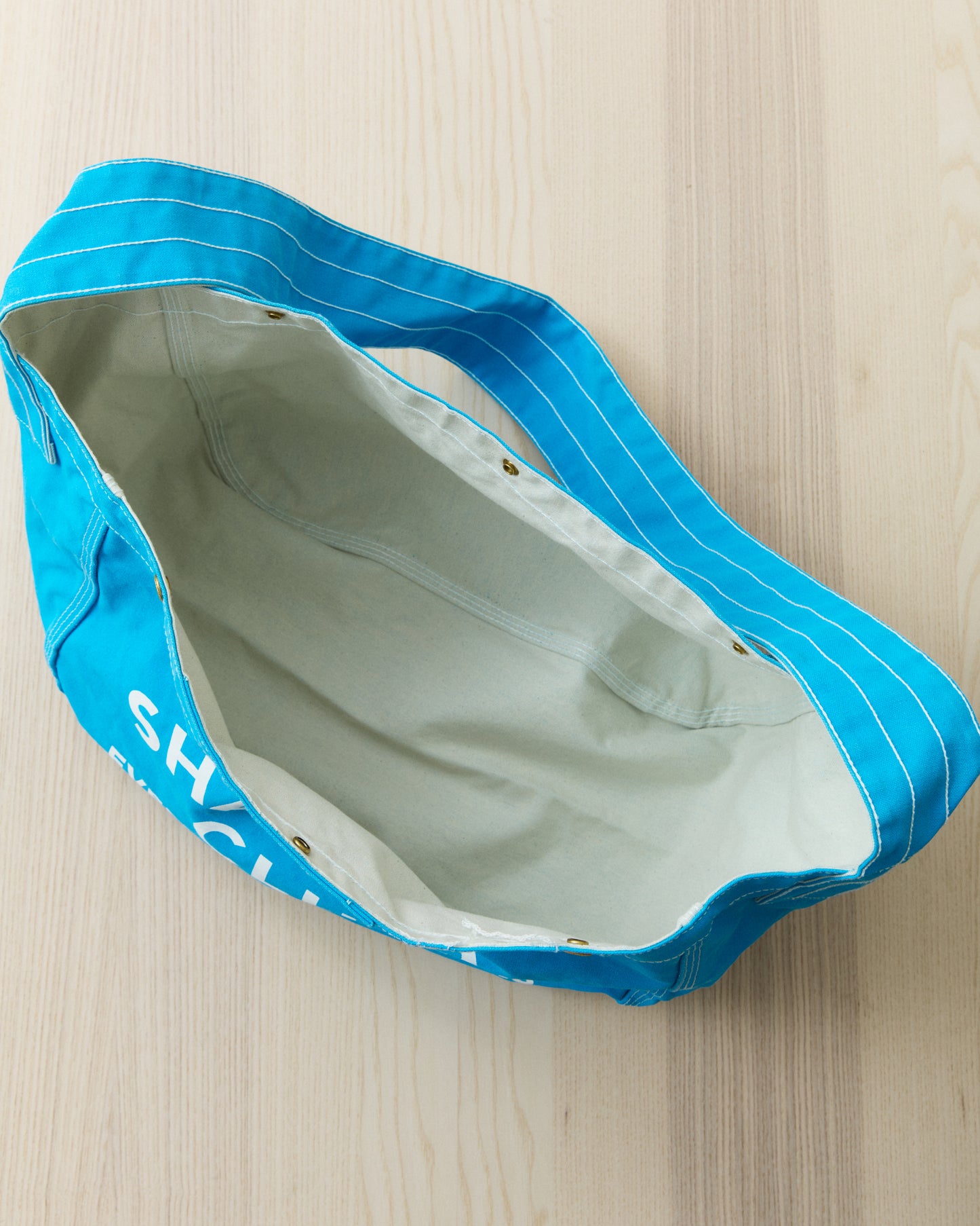 TCB Jeans News Paper Bag N-Times Blue