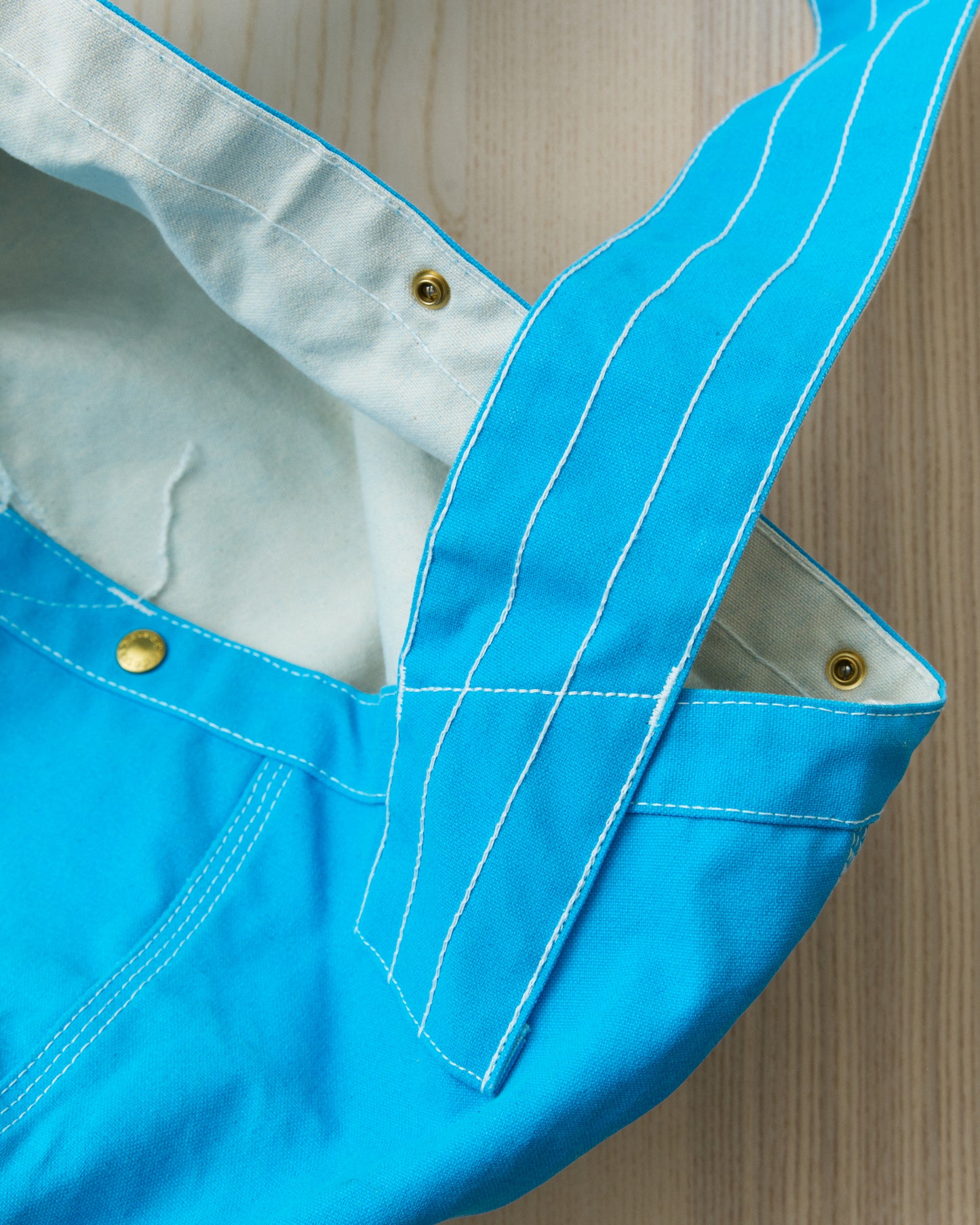 TCB Jeans News Paper Bag N-Times Blue