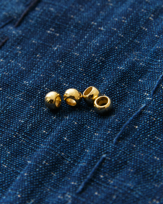 Larry Smith 18K Gold Plain Bead OT-B0163-18KYG